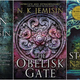 All three books in the Broken Earth trilogy.